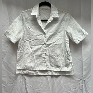 Cropped Button Down Shirt | Mona Thalheimer